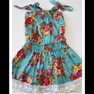 Jelly The Pug With Smocked Waist  “Country Fair” Sun Dress Size 6